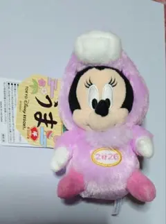 2026　ミニーマウス 干支 ぬいぐるみバッジ(午)