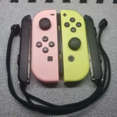 Switch　ジョイコン　左右　パステルピンク&パステルイエロー