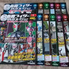 仮面ライダーDVDコレクションvol.22〜31 龍騎 全話収録 - メルカリ