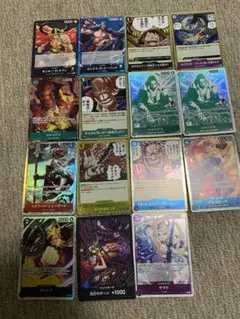 ワンピース 3兄弟の絆 エース ヤマト シャンクス 白黒版パラレル3枚