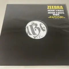 ⭐︎激レア盤⭐︎ZEEBRA / JACKIN' 4 BEATS （美品）送料無料 2025年最新】Zeebra