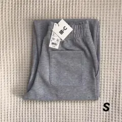 ユニクロ　スウェットワイドパンツ　グレー