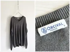 ORCIVAL Vネック リネンニット 5 ビショップ購入のサムネイル