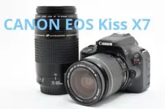 ❤運動会に大活躍❤ Canon Kiss X7❤極美品300mm望遠Wレンズ一式 