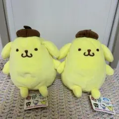 【新品・タグ付き】ポムポムプリン　ぬいぐるみ 2個セット
