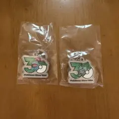 ポケモン 30周年記念 フシギダネ フシギバナ　メタルチャーム2個セット