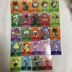 どうぶつの森 amiiboカードセット（未使用24枚）