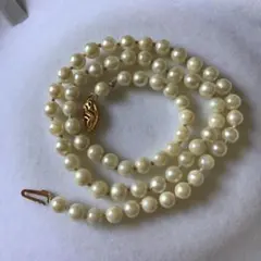 美品 淡水パール デザイン ロングネックレス 6.5～7.0mm 111cm - メルカリ