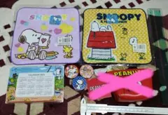 スヌーピー　PEANUTS　グッズ6点セット　レア