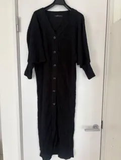 STUNNING LUREロングカーディガン ブラックのサムネイル
