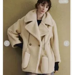 Fray id フレイアイディECOPELボアミドルコートFWFC255024