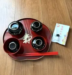 お食い初め 食器セット 女の子 男の子 祝い膳 漆器風 箱付き フルセット