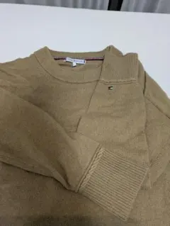TOMMY HILFIGER ベージュ 長袖ニット XS