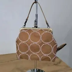 ま*な様 ②ミナペルホネン/tambourineタンバリンブラウン×ベージュ/革