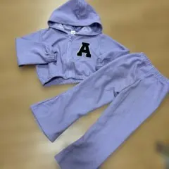 SHEIN セットアップ パープル 4Y