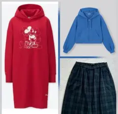 冬物古着5点 Mサイズ Lサイズ UNIQLO GU カジュアル ミッキー