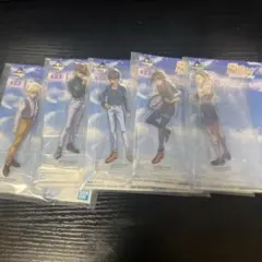 新品未開封5種セット 新機動戦記ガンダムW 箔入りバレンタインアクリル 