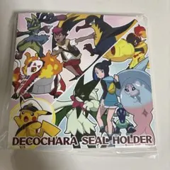 ポケモン デコチャラシールホルダー