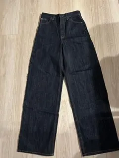 ユニクロU ワイドレッグジーンズ