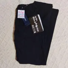 新品 裏起毛ブラックパンツ 160サイズ