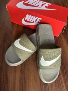 美品NIKE ナイキ エア マックス CIRRO スライド 26cm オリーブ