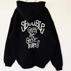 海外限定 エスダブル パーカー goose bumps L 裏起毛