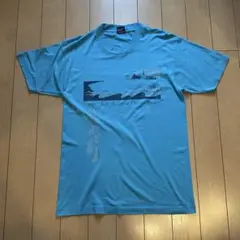 80s SCREEN STARS BEST ブルー　Tシャツ Lサイズ　USA製