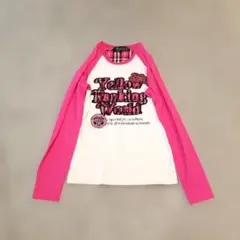 アーカイブ ロンT フェアリーグランジ ピンク ラグラン 平成 y2k