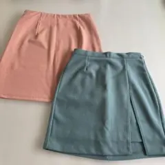 GU 未使用 ミニスカート2つセット