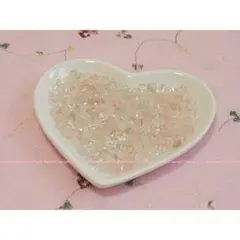 美品❤️幸福＆浄化に！天然石 ローズクォーツ＆水晶 パワーストーン/さざれ石