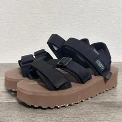 emmi別注 KISEE Vibram スポーツサンダル 厚底 23cm 黒×茶のサムネイル