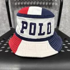 POLO バケットハット トリコロール