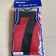 MIKASA ゲームジャケット GJL2 レッド 7番 ラージサイズ 未使用