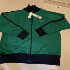 Kappa ジップアップジャージ L グリーン