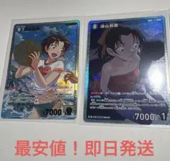 N*c様 名探偵コナンカード 交錯する刃 毛利蘭&江戸川コナン MRCP