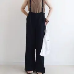 CORNERS by yui　アソートサスペンダー付きストレートパンツのサムネイル