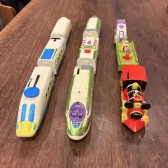 プラレール　ドナルド　バズ　ミッキーの3個セット　ディズニー