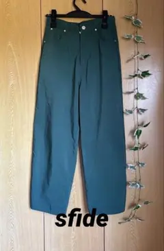 sfideグリーン カジュアルパンツ