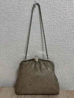 昭和レトロ　パーティ、セレモニーバッグ　ヴィンテージ　ゴールド　洋装、和装