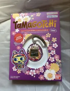 未開封 日本限定 オリジナルたまごっち 江戸木目込人形 招き猫みみっち