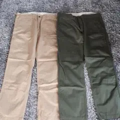 ユニクロ　パンツ　二枚セット