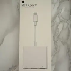 Apple製品 USB-C to Digital AV マルチアダプター