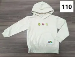 スーパーマリオ◆裏起毛トレーナー◆110