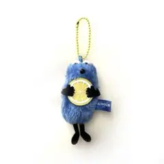 パペットスンスン ぬいぐるみマスコット キーホルダー レモン
