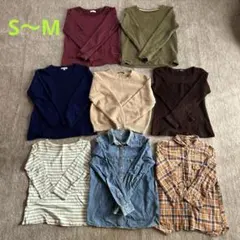 レディース　トップス　8着　まとめ売り　S-M