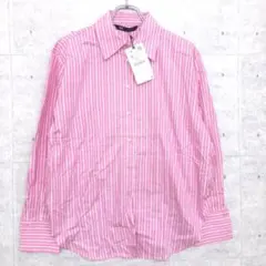 タグ付き 新品 未使用 ZARA ストライプ柄 長袖 後ろ短丈 変形 シャツ