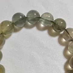 グリーンルチルクォーツのブレスレット
