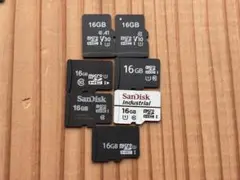 microSDカード16GB　7枚#870