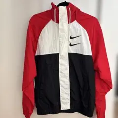 Nike SWOOSH フード付きジャケット 赤/白/黒