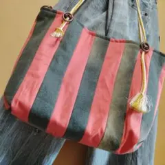 ショルダーにもなっちまうトートバッグシリーズちょっと和風